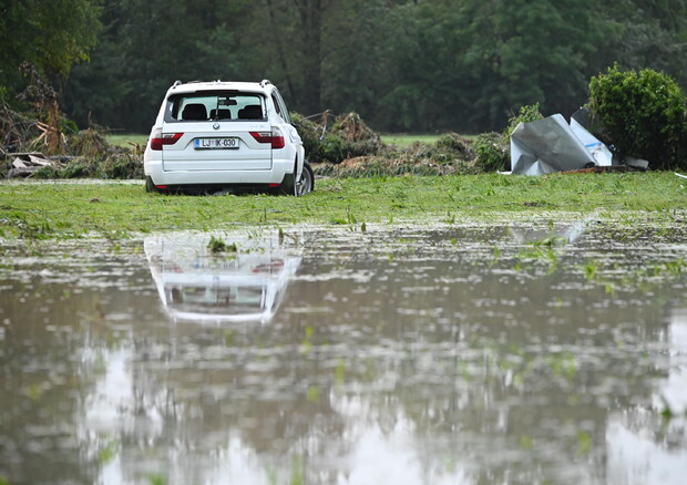 Mobilitata la protezione civile europea per le alluvioni in Slovenia © EPA