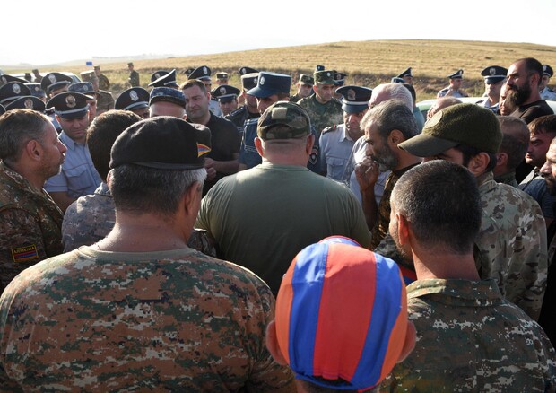 TOPSHOT-ARMENIA-AZERBAIJAN-KARABAKH-CONFLICT-LACHIN © AFP