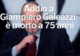 Addio a Giampiero Galeazzi, il giornalista tv e' morto a 75 anni © ANSA