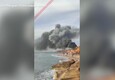 Esplosioni in aeroporto Crimea, vicino a Sebastopoli (ANSA)