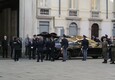 Funerali di Stato di Maroni, il feretro accolto a Varese tra gli applausi © ANSA