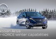 Nissan Ariya e-4ORCE a suo agio anche su neve e ghiaccio (ANSA)
