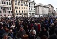 Vialli, in cinquemila per il saluto della Genova blucerchiata (ANSA)