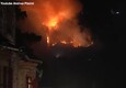 Merano, rogo boschivo sopra Marlengo: fiamme sotto controllo (ANSA)