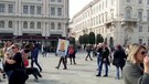 Green pass, a Trieste presidiano la piazza non piu' di 200 persone(ANSA)