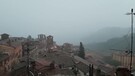 Maltempo, temporale con fulmini e grandine sul centro di Perugia (ANSA)