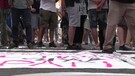 Napoli, mobilitazione contro lo sgombero di Sgarrupato ed Eta Beta(ANSA)