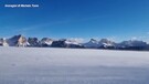 Tempesta di vento sulle Dolomiti bellunesi, piste da sci rovinate (ANSA)