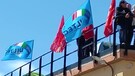 Portovesme, protesta a oltranza in fonderia a San Gavino (ANSA)