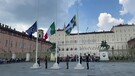 2 giugno a Torino, le cerimonie in piazza Castello (ANSA)