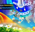 Weekend delle Palme: dalla Primavera all’Inverno in meno di 24 ore (ANSA)