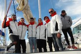 Il team di Sardiniasail (ANSA)