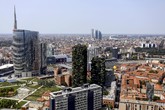 Skyline della Città metropolitana di Milano (ANSA)