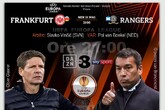 EUFA Europa League, finale: Frankfurt-Rangers (ANSA)