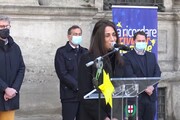 Mafia, Milano ricorda vittime con 8 lenzuola colorate: 'Siano esempio per tutti'