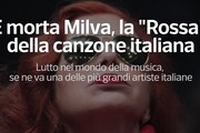 E' morta Milva, la 'Rossa' della canzone italiana