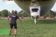 Milano, il dirigibile della Goodyear torna a solcare i cieli europei