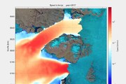 L'animazione mostra il ritiro del ghiacciaio Zachariae Isstrøm dal 2007 al 2100  (Fonte: Shfaqat Abbas Khan, DTU Space, Denmark)