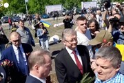 Ucraina: l'ambasciatore russo a Varsavia imbrattato di vernice rossa