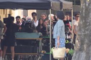 Modena, Penelope Cruz sul set del film su Enzo Ferrari