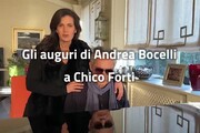 Gli auguri di Andrea Bocelli a Chico Forti