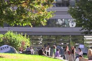 Caro affitti, a Torino universitari piantano le tende al Campus Einaudi