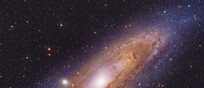 La galassia di Andromeda (fonte: Ivan Bok, da Wikipedia)