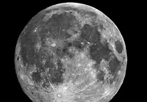 La Super Luna fotografata da Massimo Brizzi (fonte: Massimo Brizzi) (ANSA)