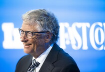 Bill Gates al World Economic Forum a Davos (ANSA)