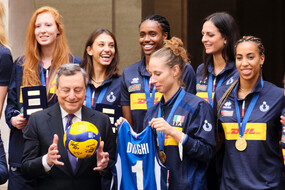 Draghi, che orgoglio volley,mesi indimenticabili per sport
