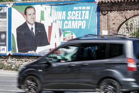 Manifesti elettorali a Torino (ANSA)