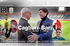 Serie B, finale playoff (andata): Cagliari-Bari