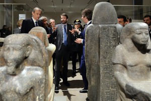 Turin's Egyptian Museum, inauguration of new guided tour (ANSA)