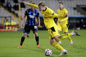 Champions: Bruges-Borussia Dortmund 0-3 (ANSA)