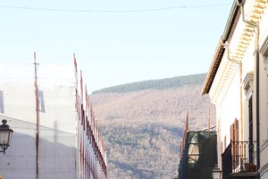 Alcuni cantieri in ricostruzione post sisma a Norcia (ANSA)