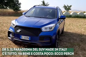 DR 5, il paradigma del suv made in Italy (ANSA)