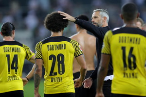 Borussia Moenchengladbach vs Borussia Dortmund (ANSA)
