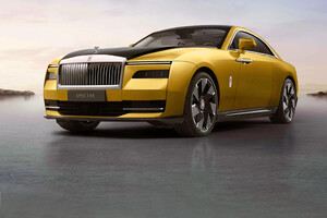 Rolls-Royce Spectre, la prima coupé elettrica ultra-lusso (ANSA)