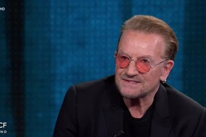 Che tempo che fa, Bono omaggia l'Italia: 