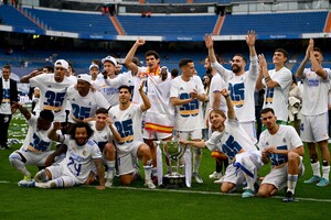 Real Madrid campione di Liga (ANSA)