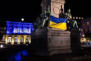 Giorno indipendenza ucraina (ANSA)