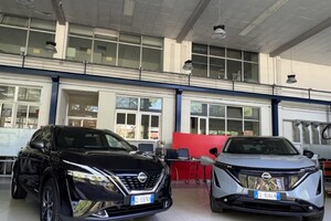 Nissan all'Università di Napoli Federico II (ANSA)