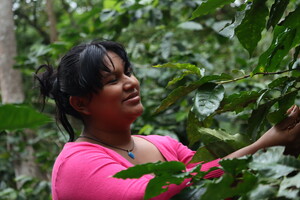 Kenia Pérez socia cooperativa Tonanzintlali -  Cooperativa Agropecuaria de Servicios Tonanzintlalli (Nicaragua) (ANSA)