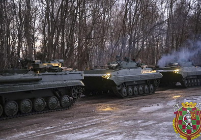 Preparation for Russia and Belarus joint military drill 'Union resolve 2022' in Belarus (ANSA)