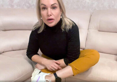 Frame video Marina Ovsyannikova (ANSA)