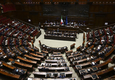 L'Aula della Camera dei Deputati. Immagine d'archivio (ANSA)