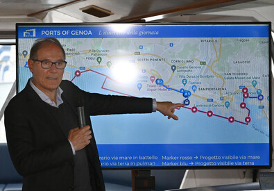 Porto di Genova: il presidente Paolo Emilio Signorini (ANSA)