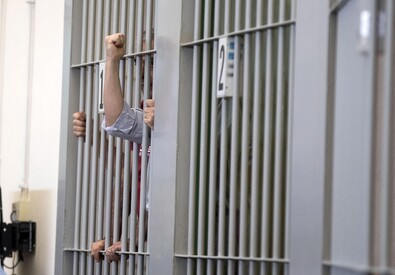 Detenuti in cella a Rebibbia (ANSA)