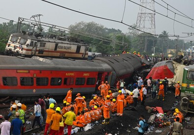 Scontro tra treni in India, bilancio vittime si aggiorna a 288 (ANSA)