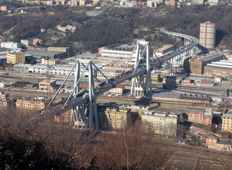 Il viadotto Morandi a Genova © ANSA